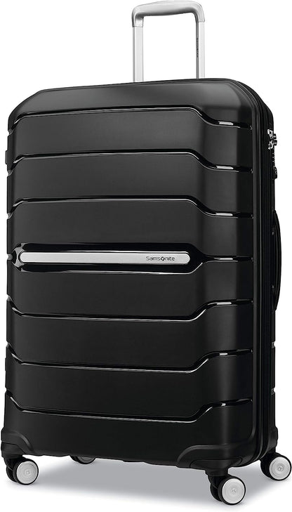 Travel Luggage, Expandable with Double Spinner Wheels-Toppalletfly