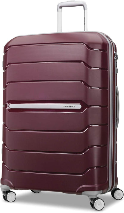 Travel Luggage, Expandable with Double Spinner Wheels-Toppalletfly