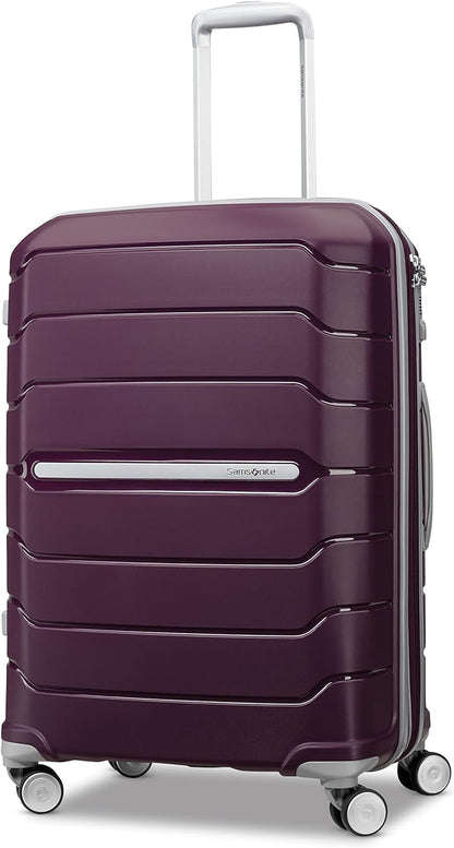 Travel Luggage, Expandable with Double Spinner Wheels-Toppalletfly