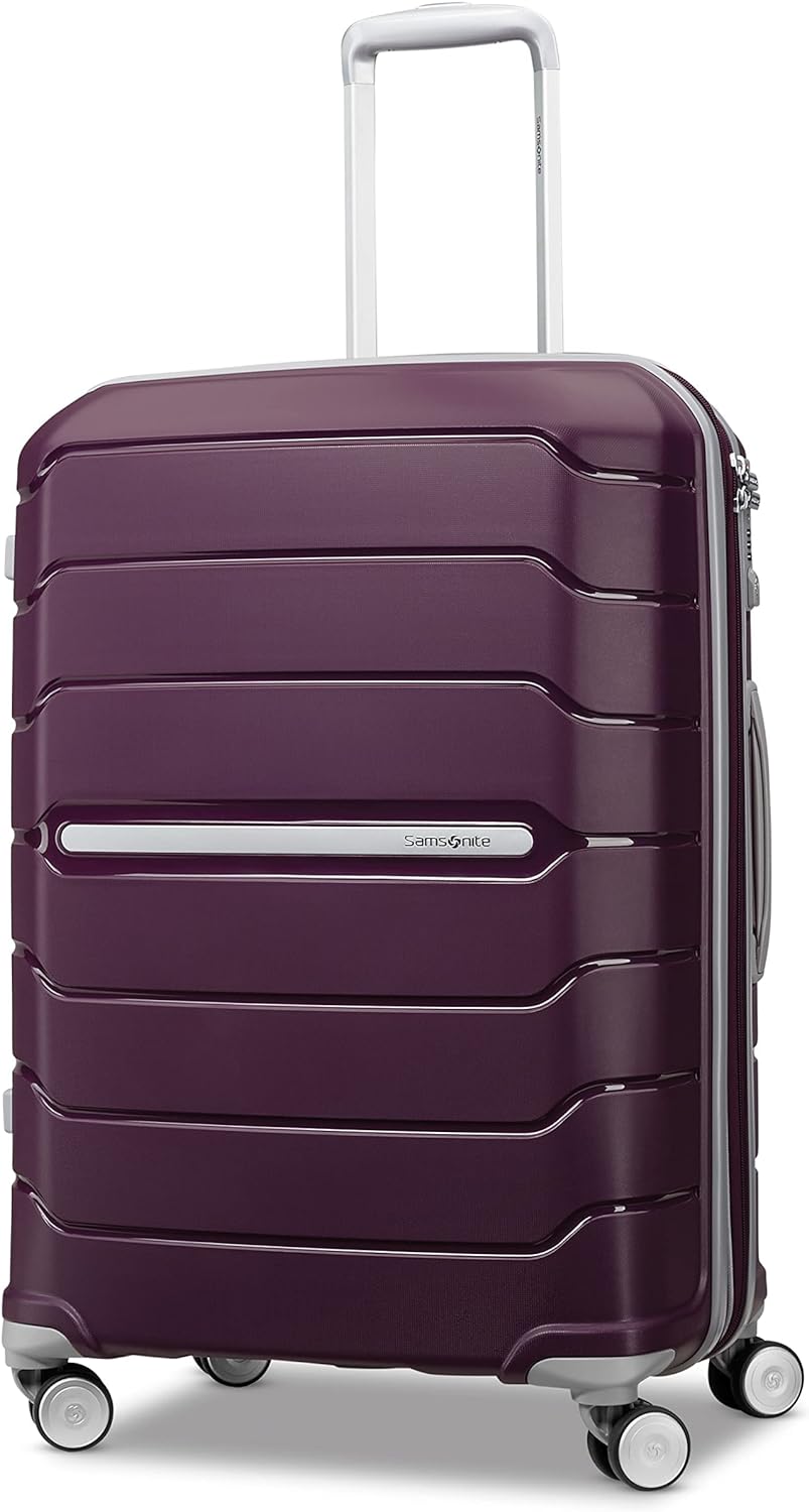 Travel Luggage, Expandable with Double Spinner Wheels-Toppalletfly