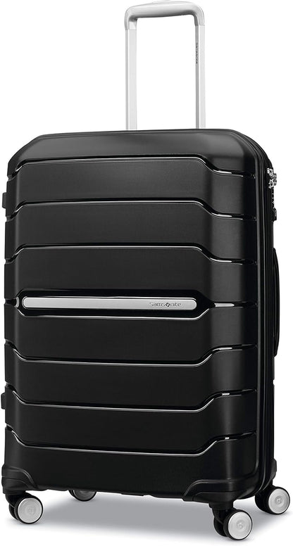 Travel Luggage, Expandable with Double Spinner Wheels-Toppalletfly