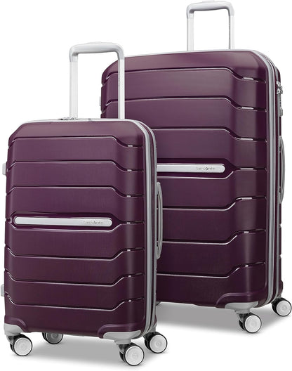 Travel Luggage, Expandable with Double Spinner Wheels-Toppalletfly