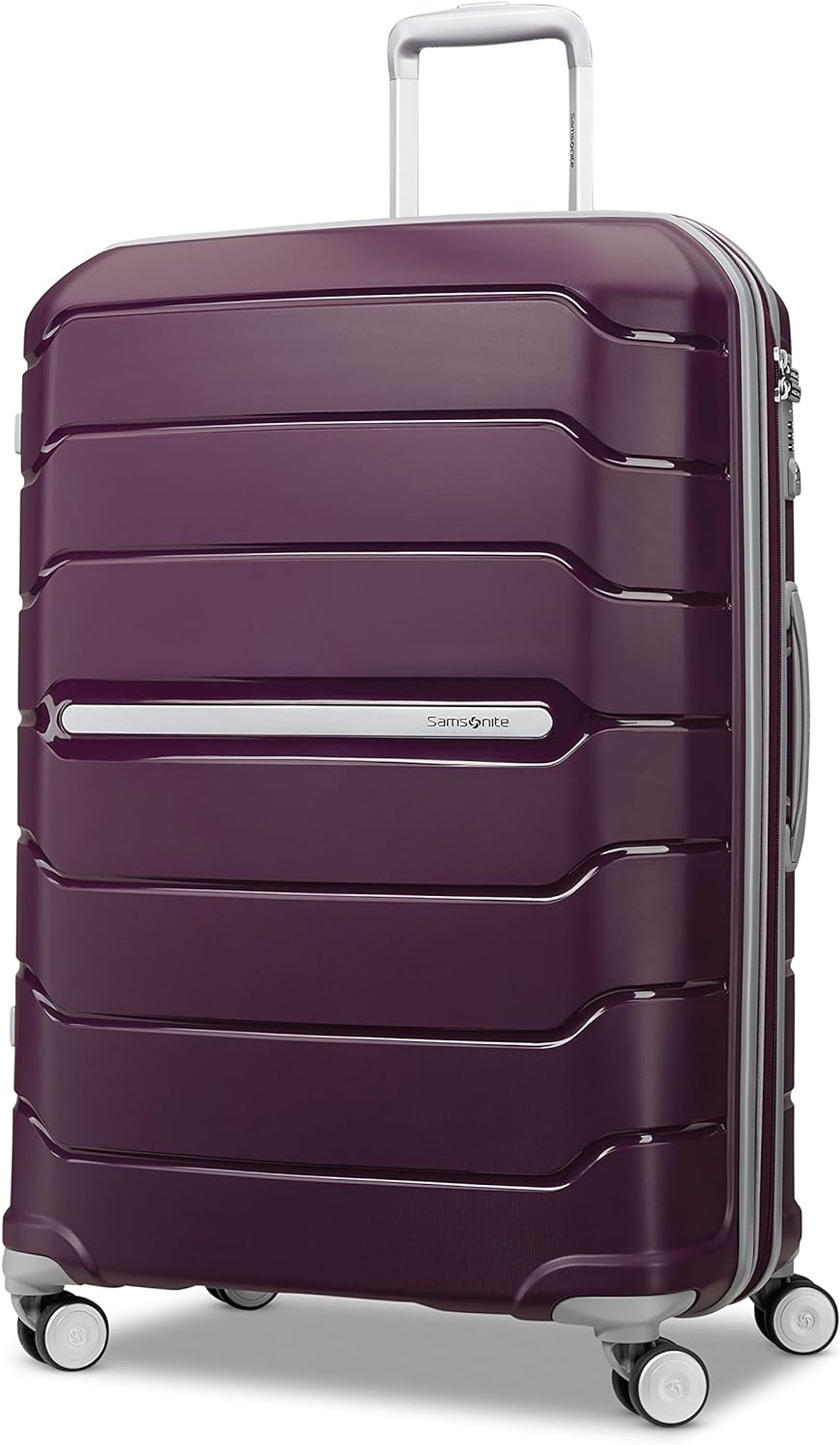 Travel Luggage, Expandable with Double Spinner Wheels-Toppalletfly