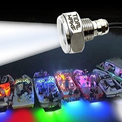 Underwater 1/2 Inch Standard Boat Drain Plug LED Light-Toppalletfly