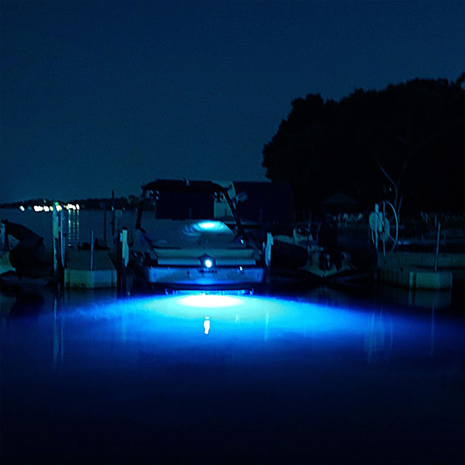 Underwater 1/2 Inch Standard Boat Drain Plug LED Light-Toppalletfly