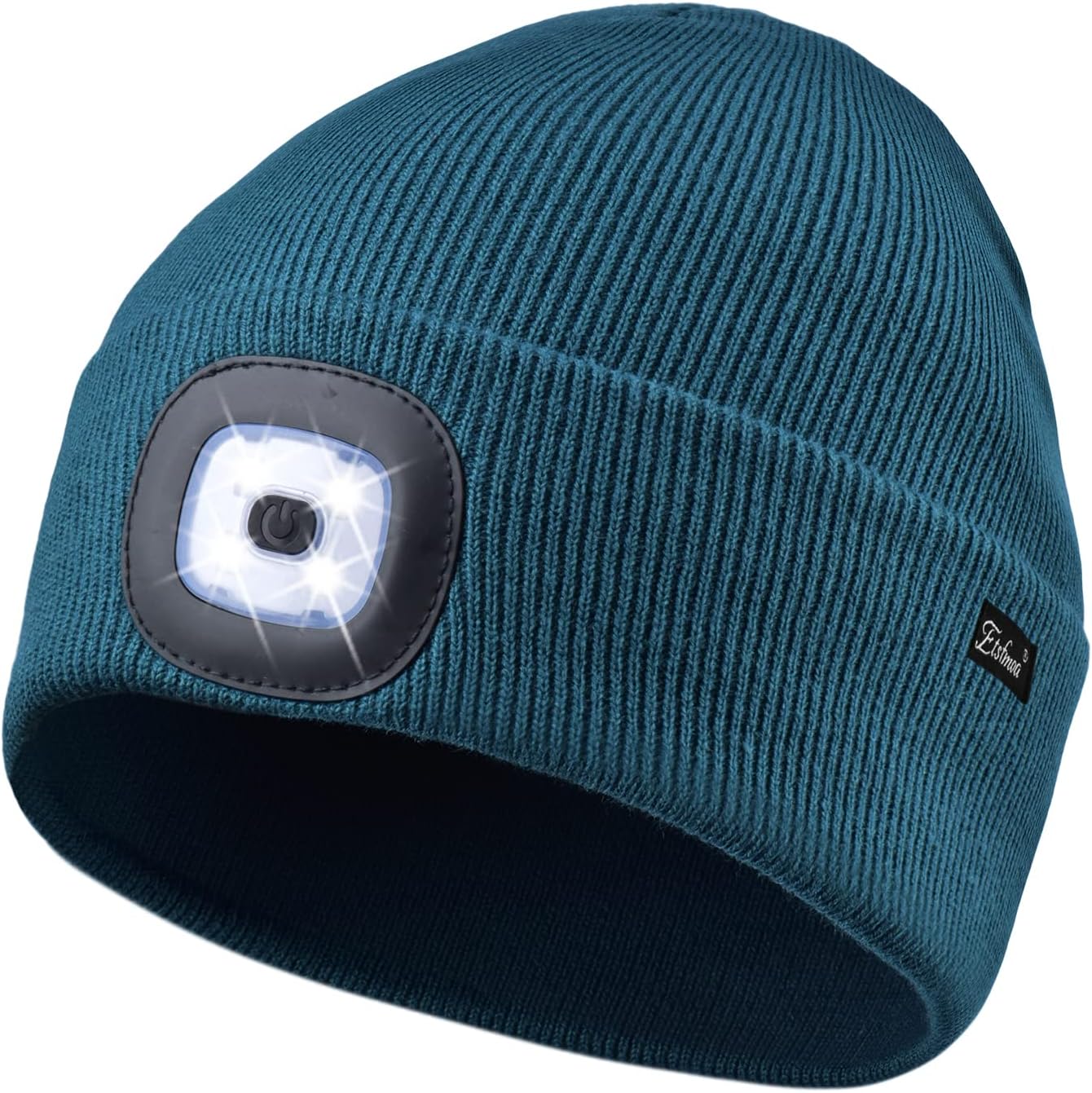 Unisex Beanie with Light, USB Rechargeable Caps-Toppalletfly