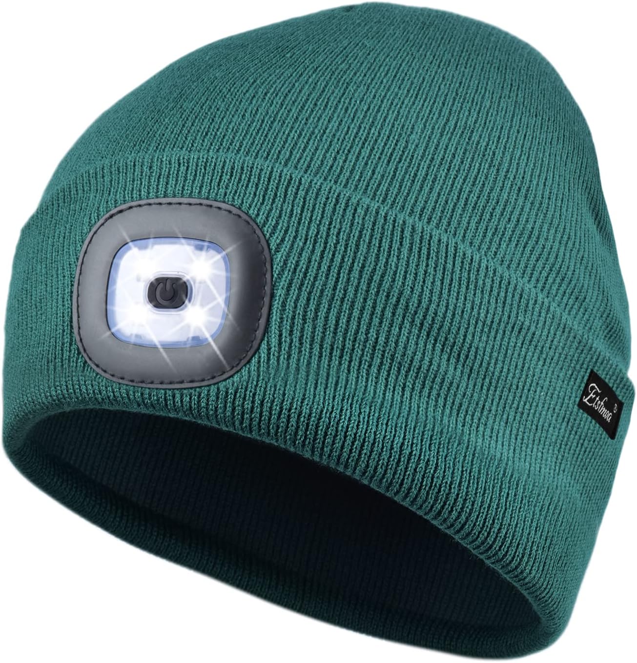Unisex Beanie with Light, USB Rechargeable Caps-Toppalletfly