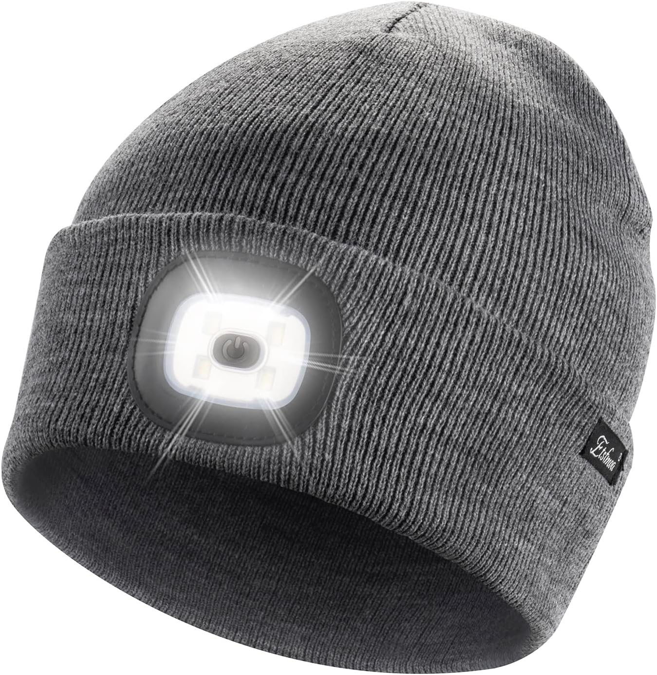 Unisex Beanie with Light, USB Rechargeable Caps-Toppalletfly