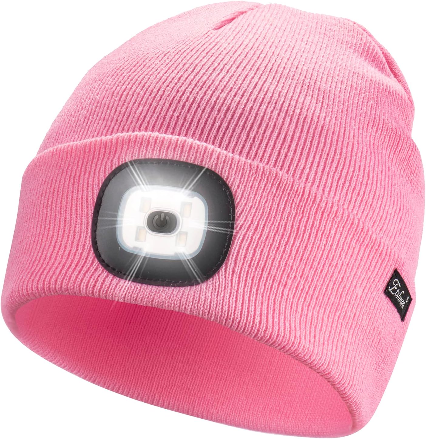 Unisex Beanie with Light, USB Rechargeable Caps-Toppalletfly