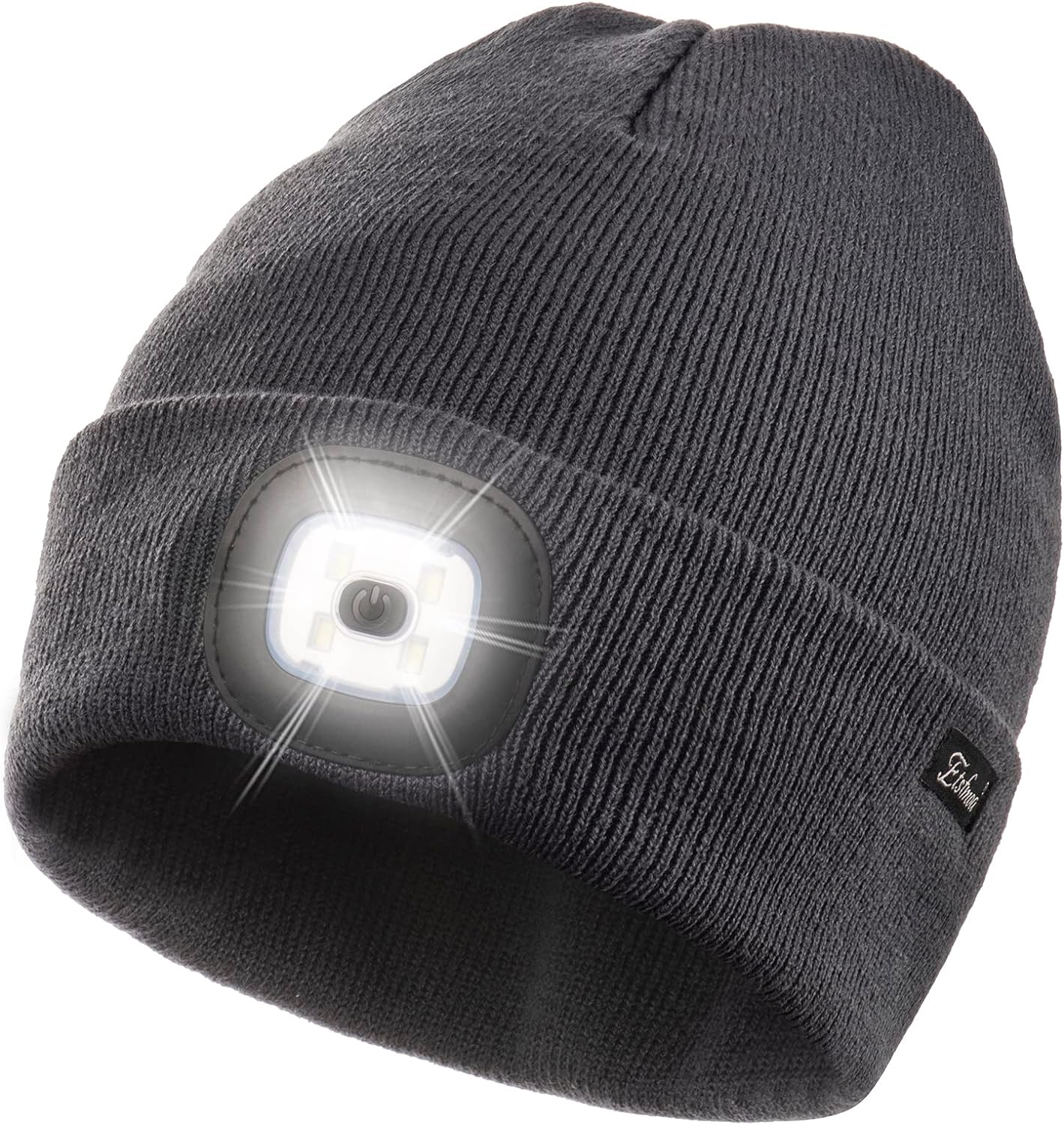 Unisex Beanie with Light, USB Rechargeable Caps-Toppalletfly
