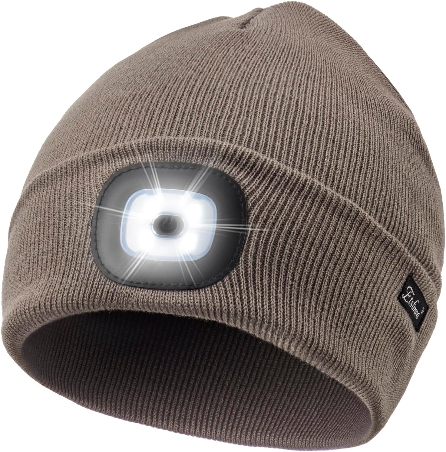 Unisex Beanie with Light, USB Rechargeable Caps-Toppalletfly