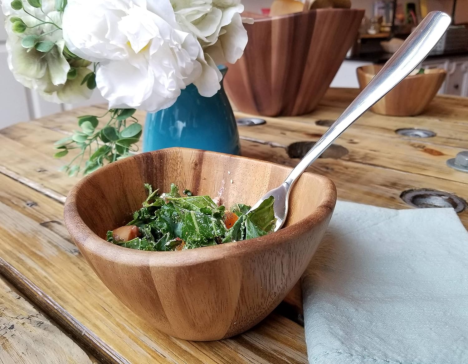 Wave Bowl Set of 4, 6 x 3"-Toppalletfly