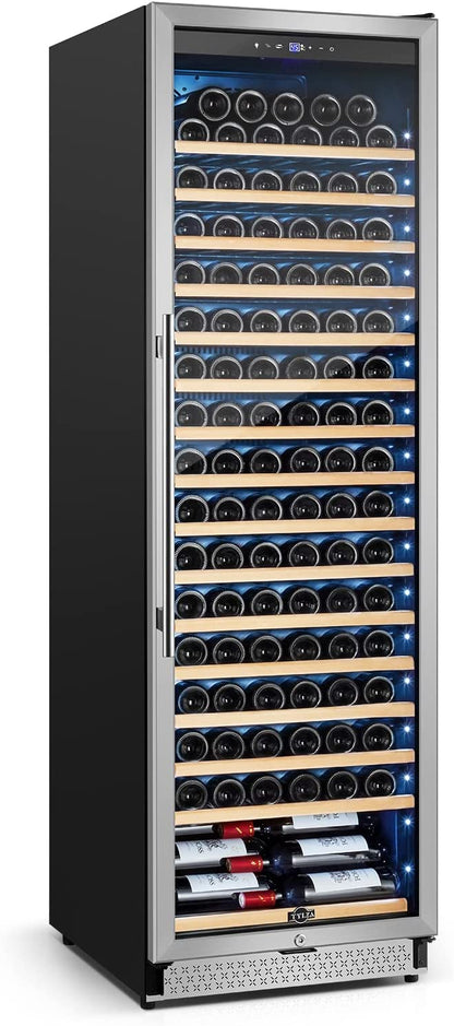 Wine and Beverage Refrigerators, Stainless Steel Quick Quiet Energy Saving Cooling System-Toppalletfly