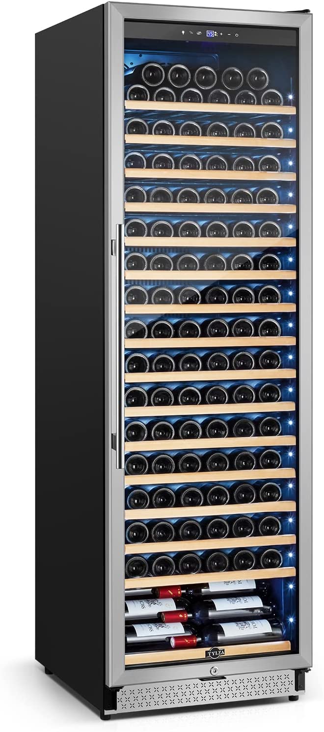 Wine and Beverage Refrigerators, Stainless Steel Quick Quiet Energy Saving Cooling System-Toppalletfly