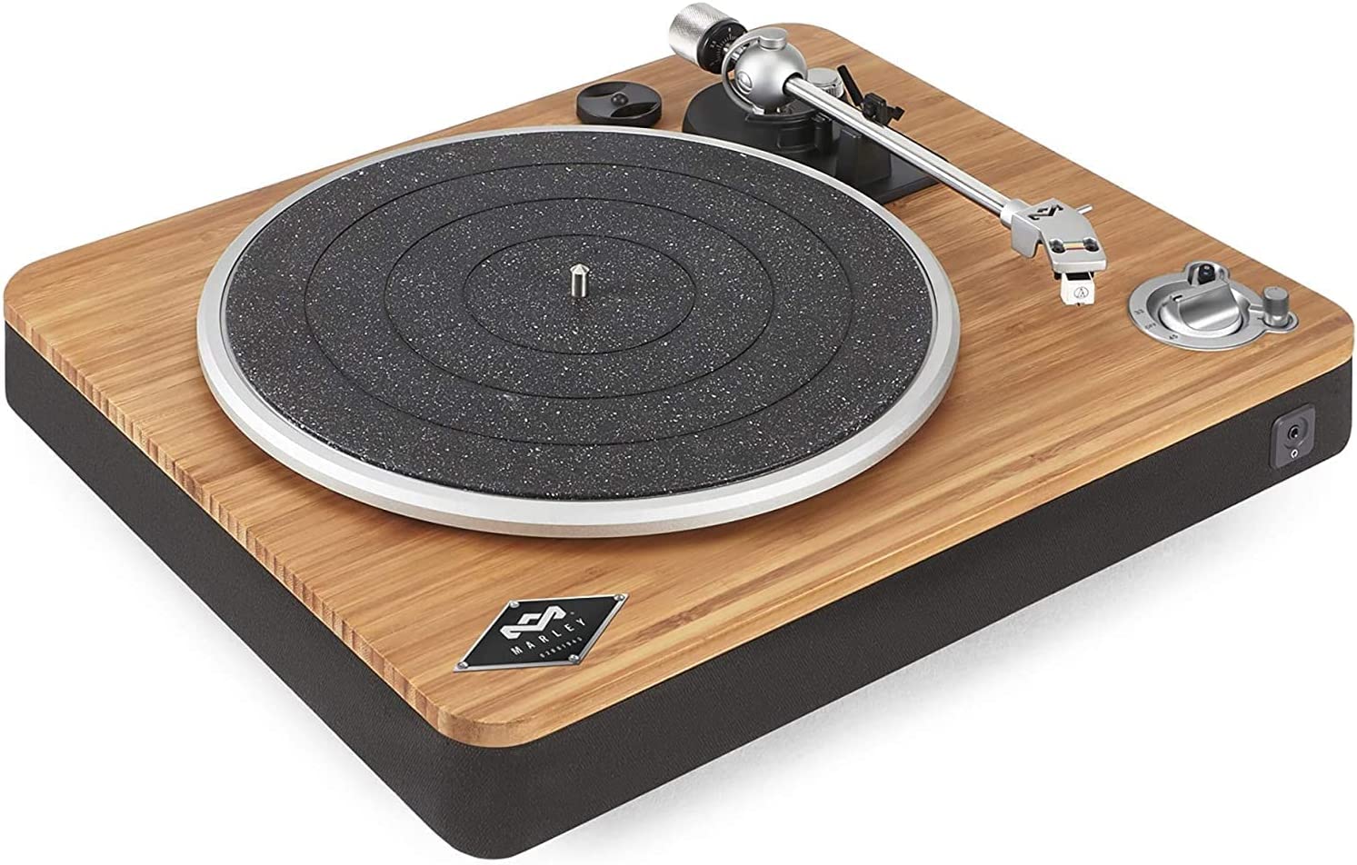 Wireless Turntable - Sustainable Materials, Vinyl Record Player with Wireless Bluetooth Connectivity, 2 Speed Belt, Built-in Pre-Amp-Toppalletfly
