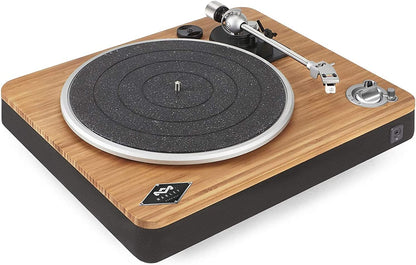 Wireless Turntable - Sustainable Materials, Vinyl Record Player with Wireless Bluetooth Connectivity, 2 Speed Belt, Built-in Pre-Amp-Toppalletfly