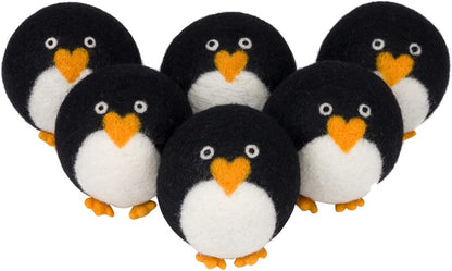 Wool Dryer Balls, 6 Pack XL, Natural Fabric Softener, Award-Winning, Replaces Dryer Sheets, Reusable-Toppalletfly