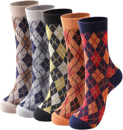 Wool Socks – Cozy, Warm, Thick Knit Socks for Women & Men, 2 Sets-Toppalletfly